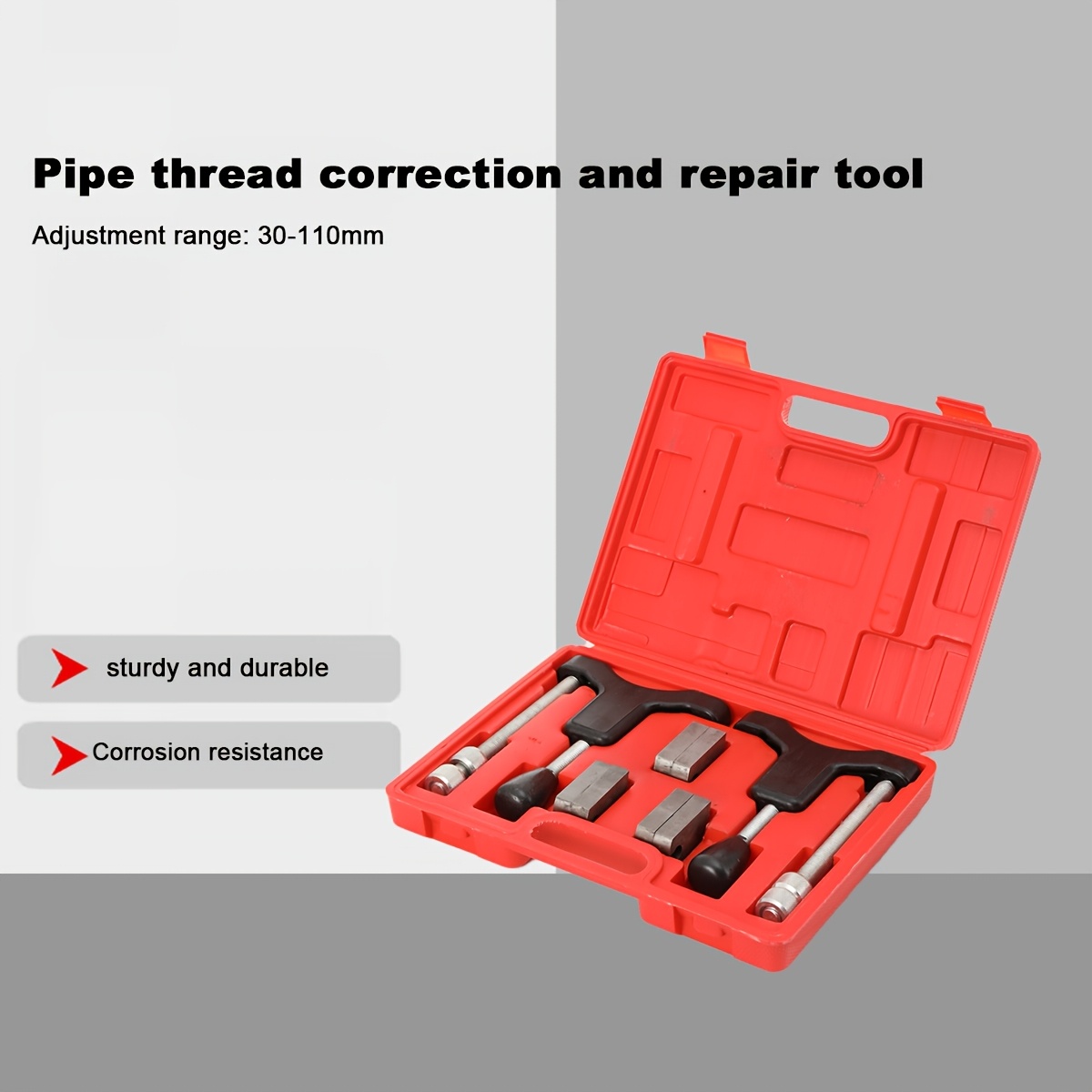Integrated Half Shaft Sleeve Thread Corrector Repair Tool Kit