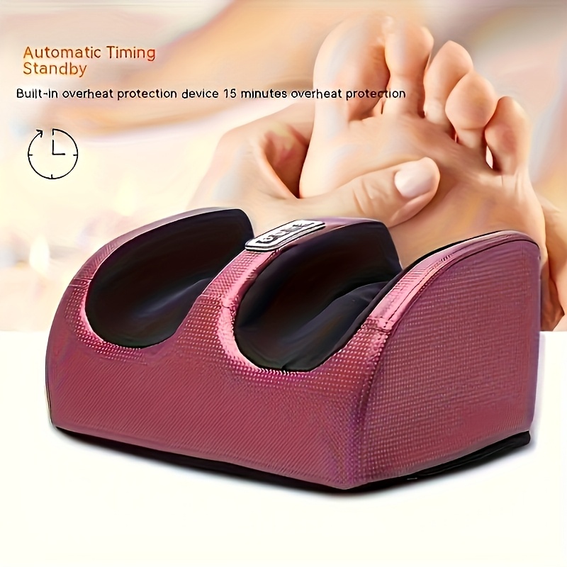 Foot Massager with Heat Function, Suitable for Legs, Feet, And Arms, Providing Deep Kneading And Compression - Perfect for Home Or Office Use.Black Friday Discount Promotion, An Ideal Valentine's Day And Gift for Birthday, Christmas Or Festival
