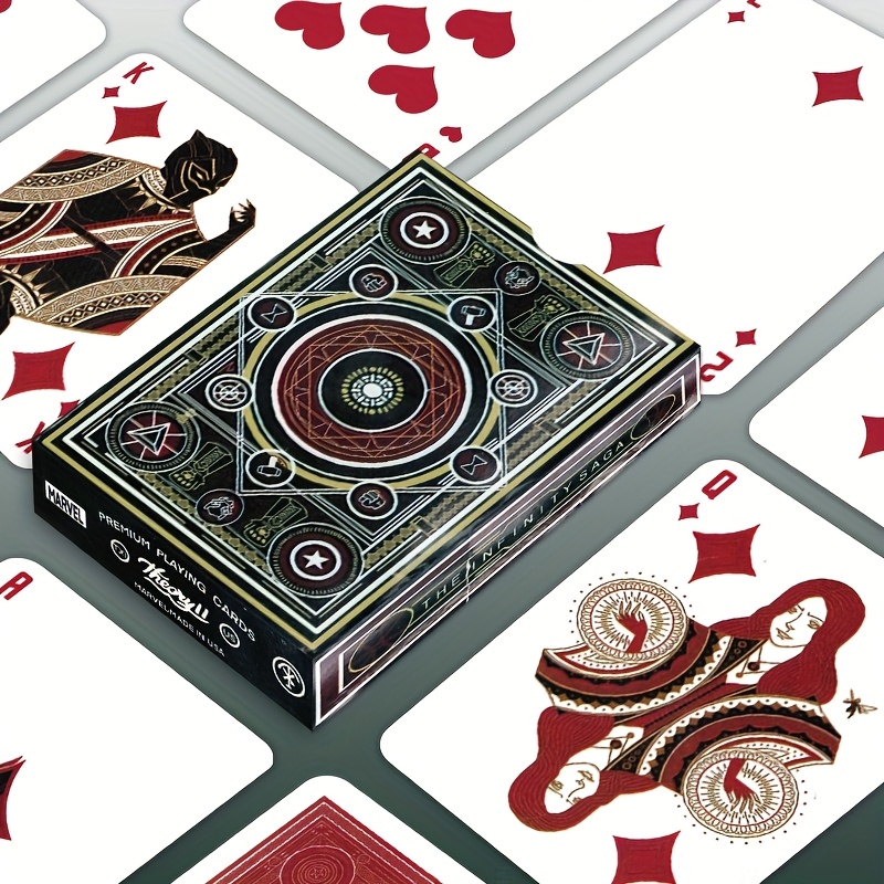 TEMU Avengers 54 Playing Cards Without Duplication Playing Cards Board Game Puzzle Cards