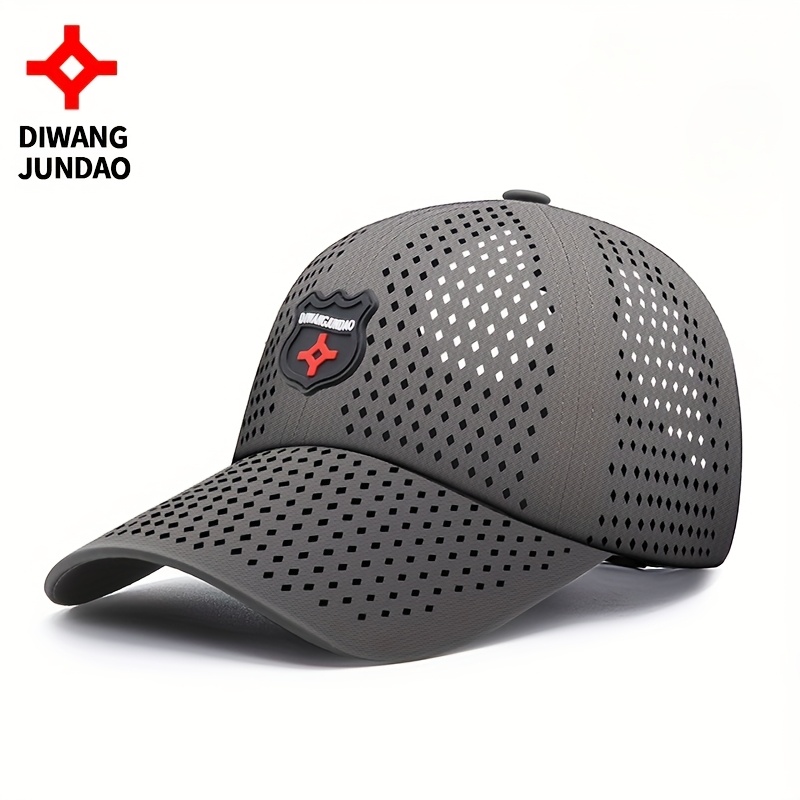 E-shop Herren Sommer Outdoor Anglerhut, Mesh Atmungsaktiver Sonnenhut, Casual Sportmütze, Unisex Modehut in 5 Farben erhältlich