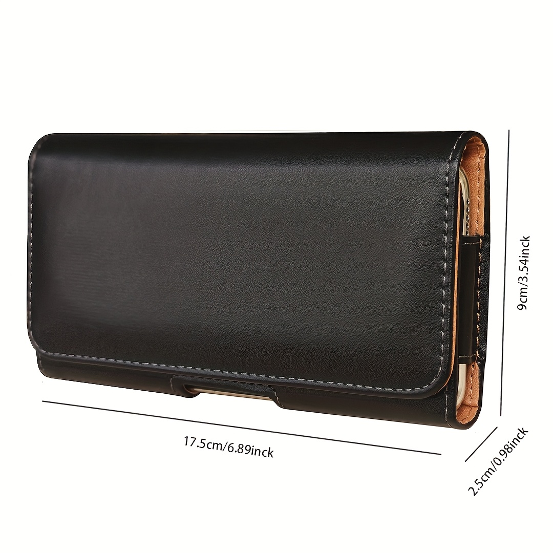 universal mobile phone wear belt waist hanging mobile phone protective case middle aged and elderly people hanging waist holster multi size mens durable holster cross pants waist cross universal holster