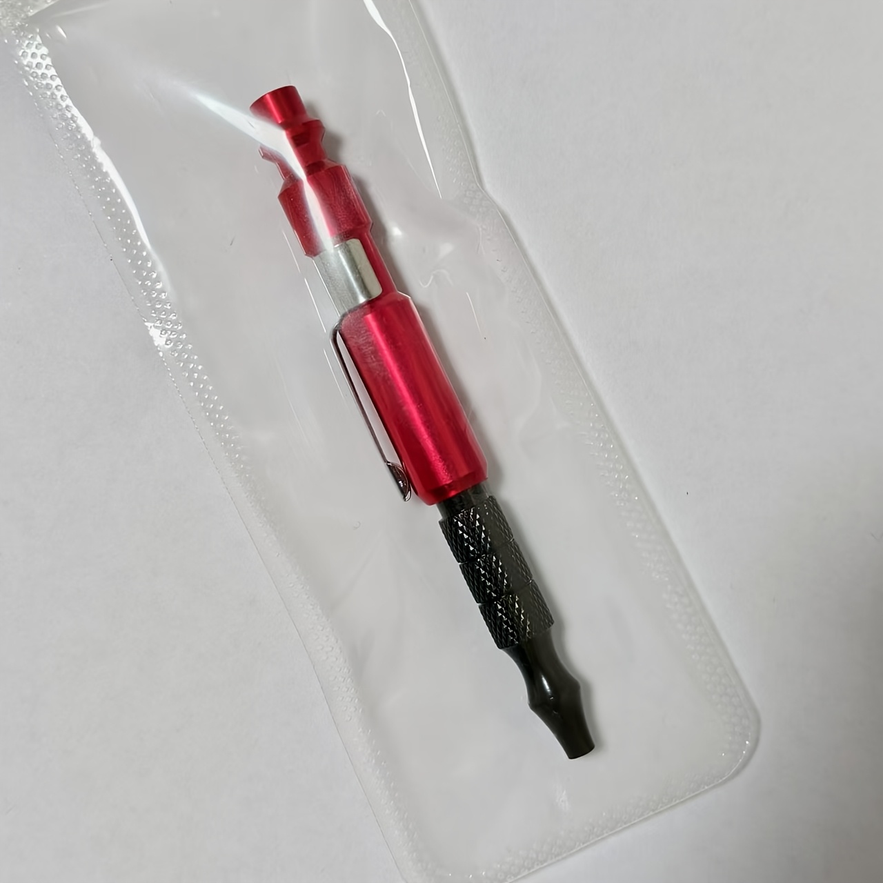 1/2pcs ( Interface)-end, Delicate And Durable High-pressure Adjustable Pneumatic Dust Pen, Air Blow Gun With 1/4 Inch M Plug, Metal Material, No Electricity Pneumatic Tool Parts And Accessories