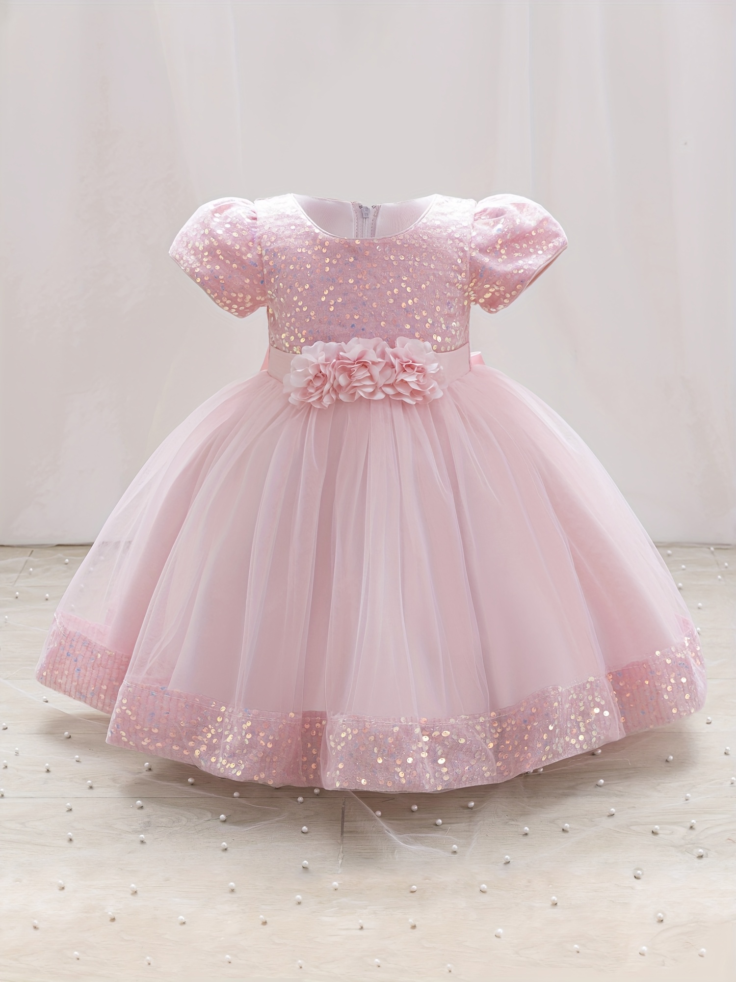 black elegant birthday dress Elegant Luxury Baby Girl Black Birthday Party Princess Dress – marryshe