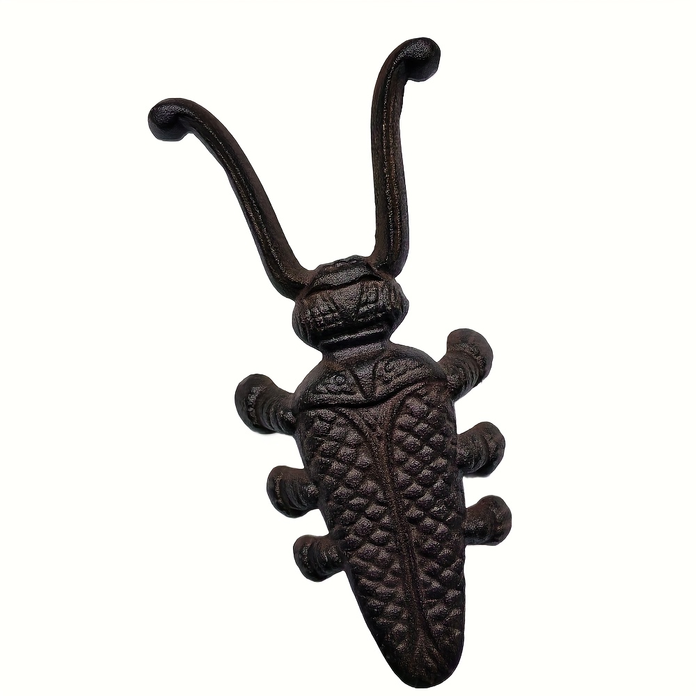 TEMU 1pc Duty Cast Iron Insect Shoe Puller Boot Puller, Funny Shape, Indoor Outdoor Garden Yard Practical Decor, For Cowboy Boots Work Boots Outdoor