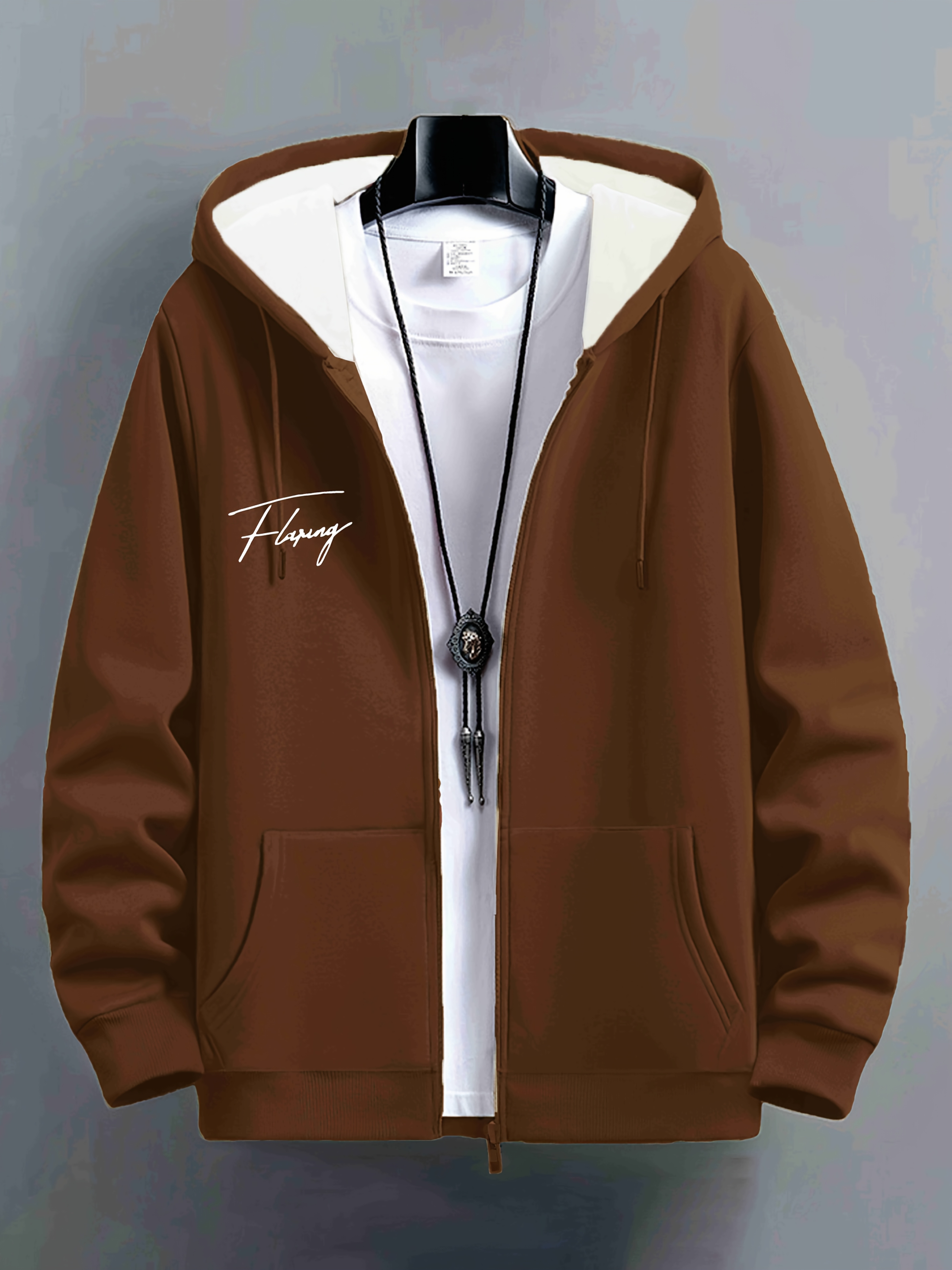 oversized jacket men sold on Temu United States