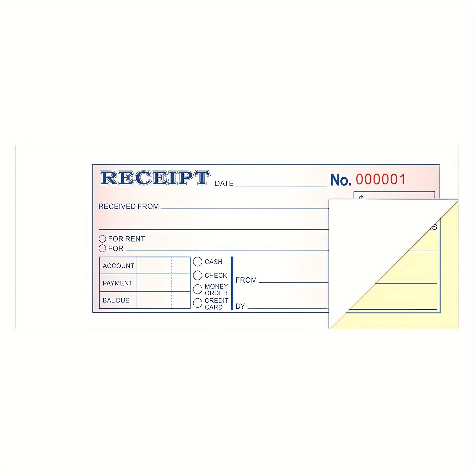 1pc Cash Receipt Book Delivery Sheet Shipping Receipt Professional ...