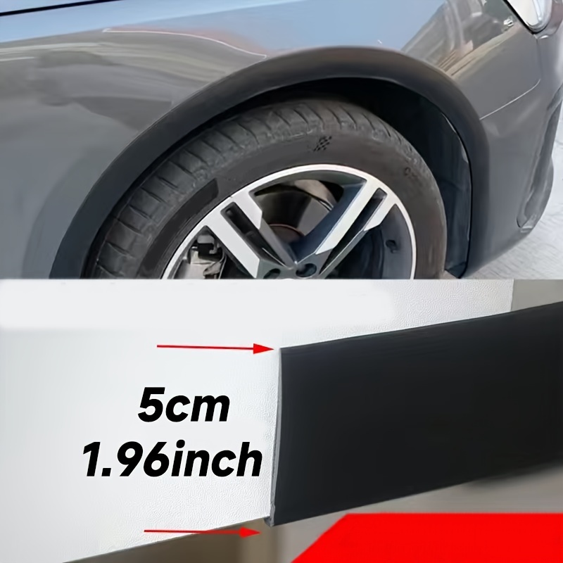 E-shop Universeller Schutzblech-Zierstreifen, Radkastenverzierung für Auto, selbstklebender Kantenschutzstoßfänger,