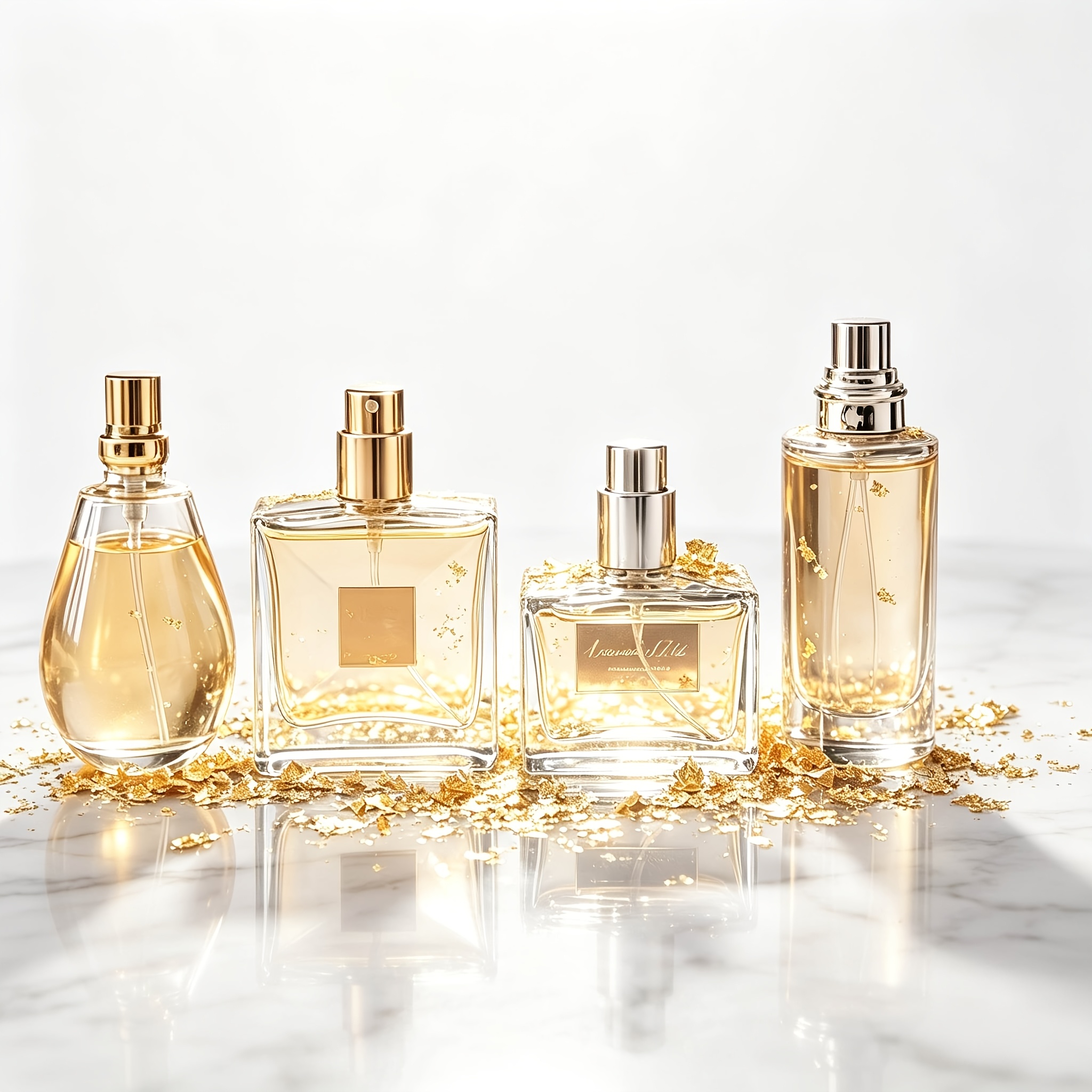 TEMU Mysterious Lady Four-piece Perfume Set - High-quality Women's Perfume Gift Box, Continuously Delicate Fragrance. Gift