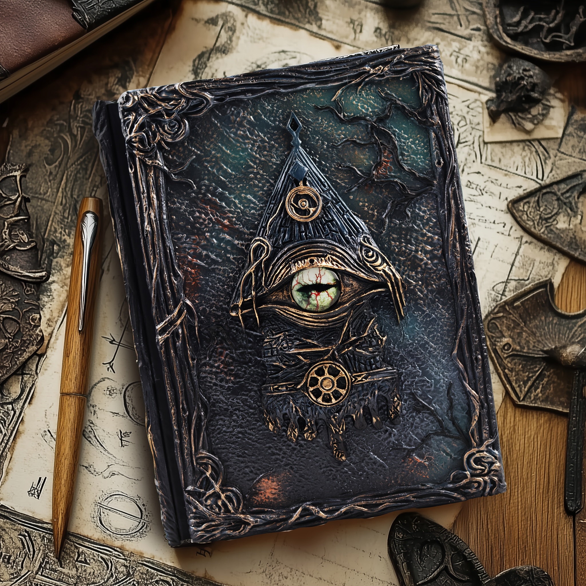 Dark Wind ' Eye Hand Book Office Notebook Journal