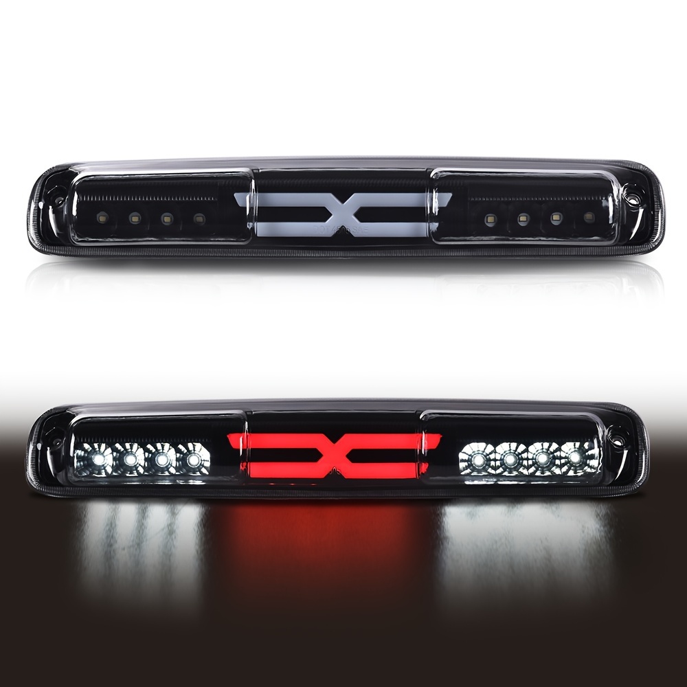 TEMU Third Tailtype X Brake Light Stop Lamp Reverse Light Turn Signal For 99-06 For Chevy Silverado/for Sierra 1500 2500 3500 & Hd Models 5978318 16525205