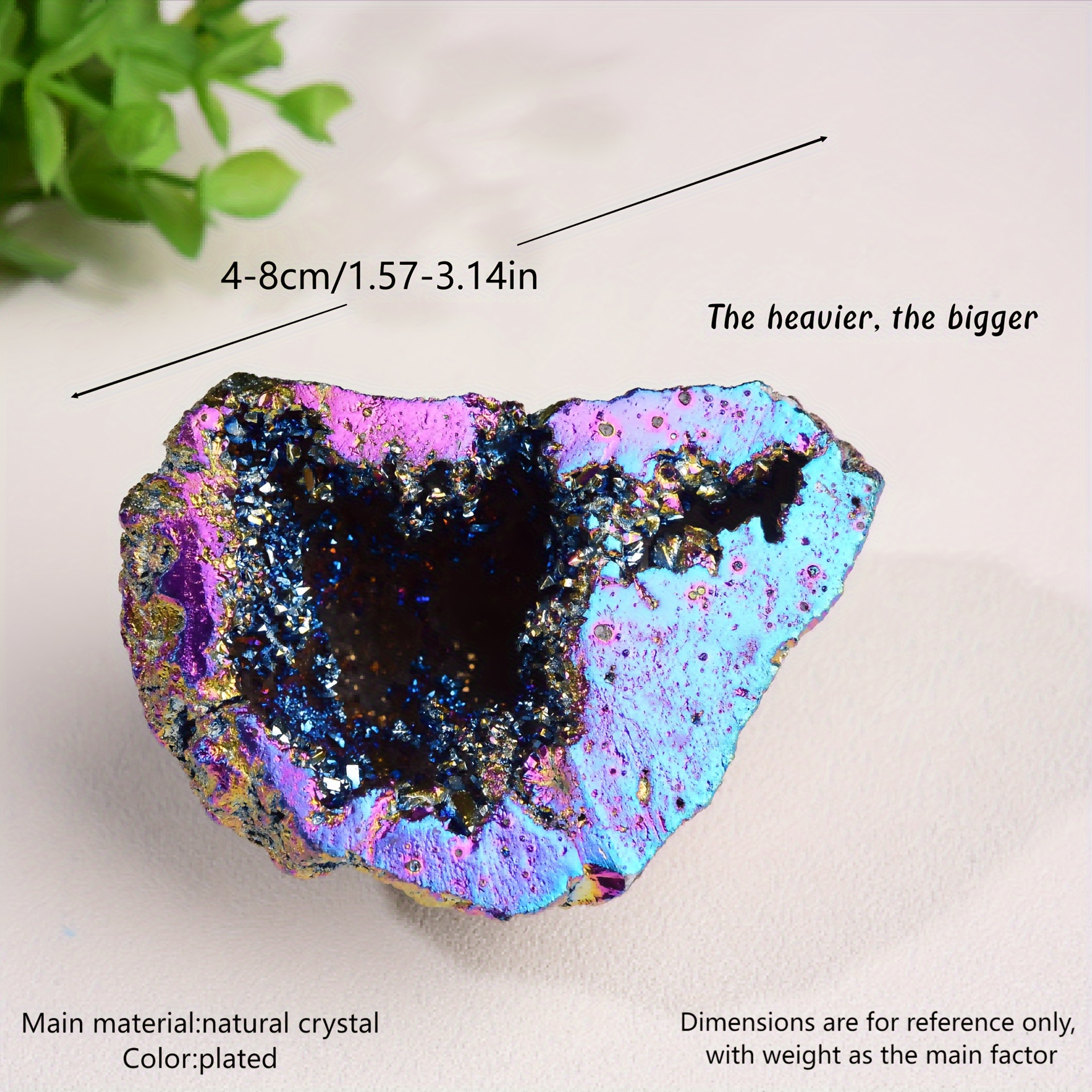 Plating Geode, Home Decor - Temu