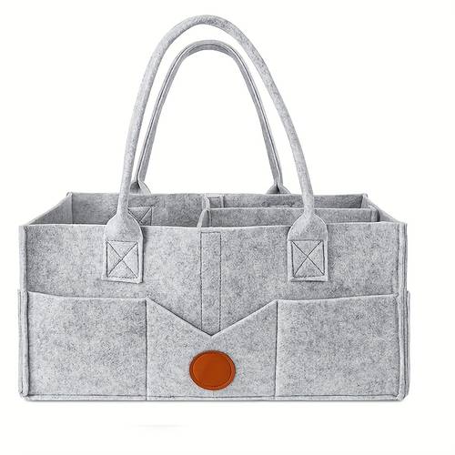 one fleece diaper bag stuff storage bag travel parent bag handheld diaper bag