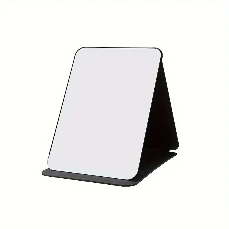 opvouwbare make-up spiegel, draagbare bureauspiegel voor vrouwen, studenten, klaslokaal, studentenhuis, hd tafelcosmetische spiegel, make-up vanity spiegel, details 7