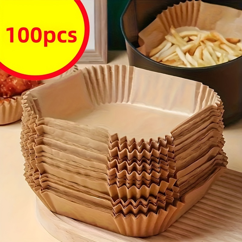 

100pcs Air Liners - For , & Reheating - Disposable Bowls For Kitchen , Bbqs & Cooking