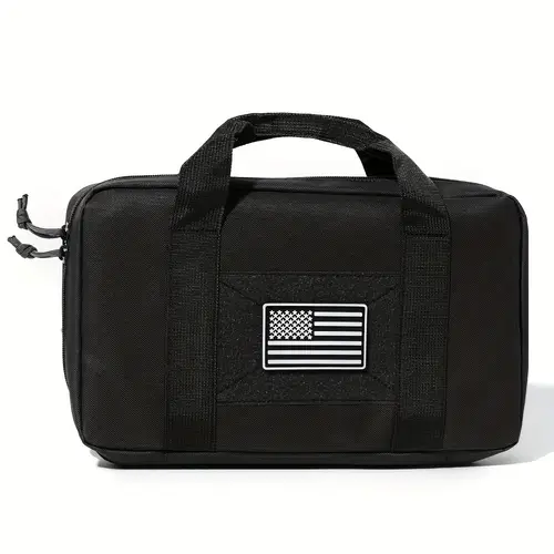 Lightweight Portable Outdoor Hunting Gear Bag - Durable Oxford Fabric with Multiple Compartments, Zipper Closure & Mesh Pockets for Secure Storage of Guns, Gear & Accessories, Hunting Accessories, Gun Storage, Versatile Design, Sturdy Construction