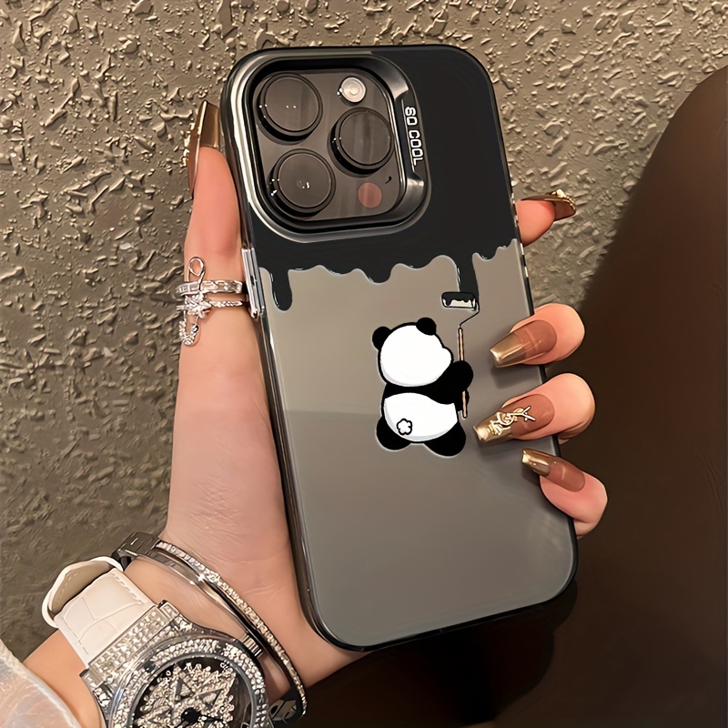 TEMU Graffiti Panda Phone Case for Iphone15/15Plus/15Pro/15Promax, Iphone 14/14Plus/14Pro/14Promax, Iphone 13/13Pro/13Promax, Iphone