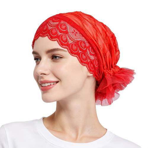 hijab interno muçulmano com acabamento em , com um hijab externo para um estilo básico elegante