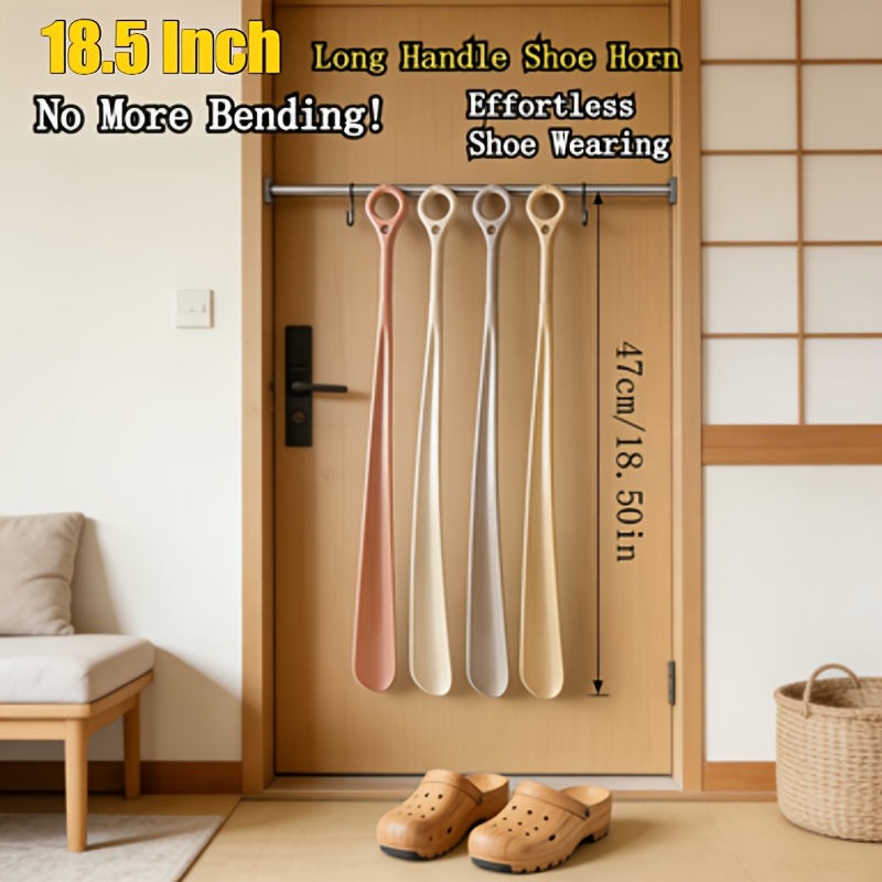 Extra-Long Ergonomic Shoe Horn, Easy to Use