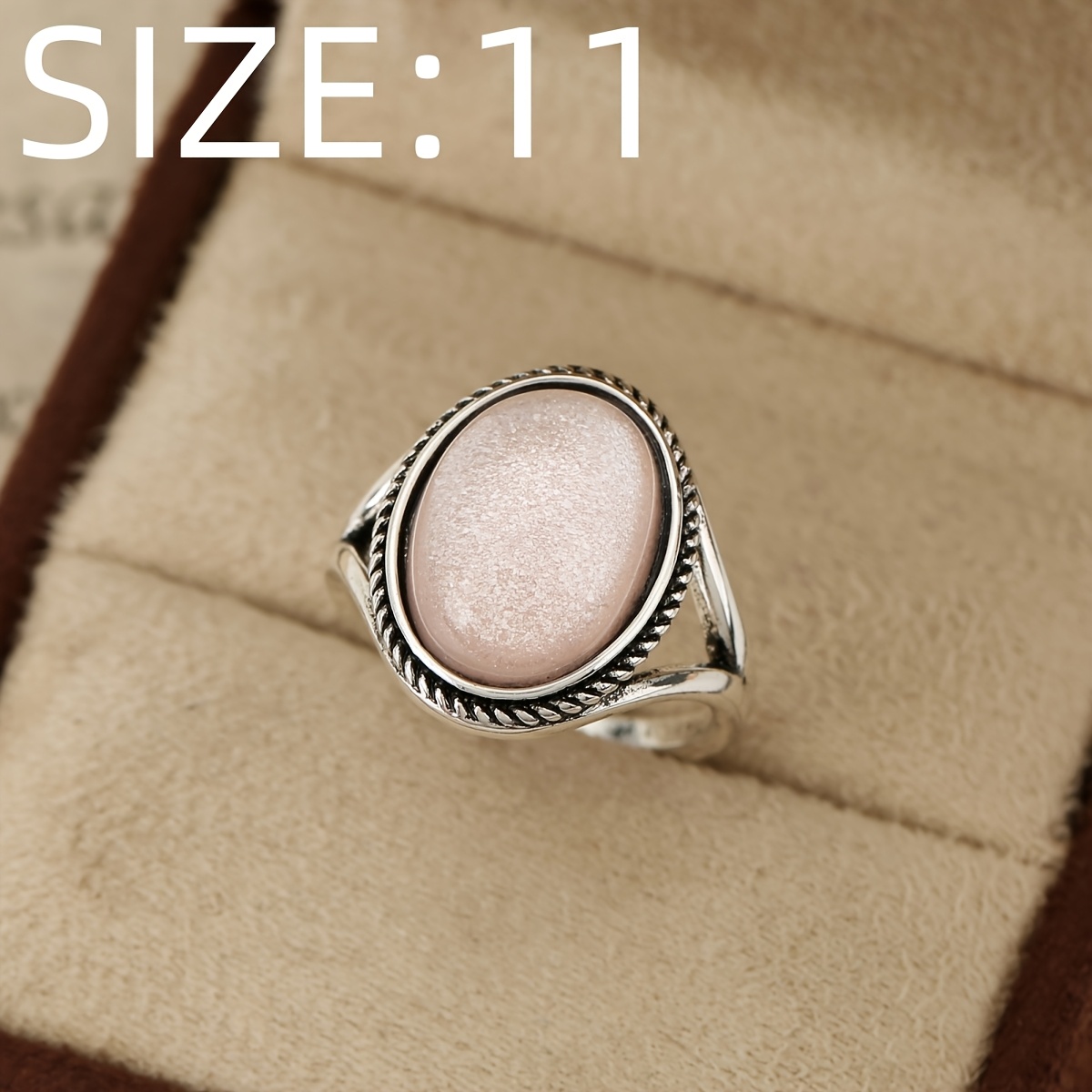 Exquisite Sunflower Copper Ring with Zirconia