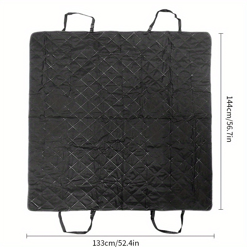 Image of Oxford Cloth Car Pet Mat - Anti-dirt Dog Mat For Clean And Comfortable Car Rides - For Dog Owners - Suitable For All Car Models - Perfect Gift For Pet Lovers