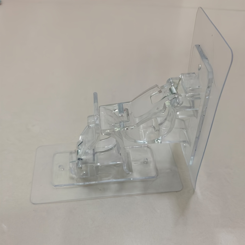 TEMU 2 Sets Of Curtain Rod Brackets Without Drilling, Self-adhesive Pet Curtain Rod Brackets, Curtain Rod Hooks For Bathroom And Living Room, Black