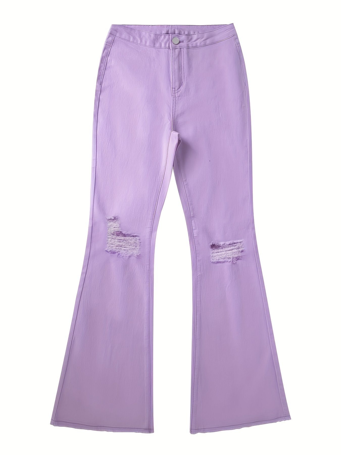Flare Jeans White, Purple door Boutique