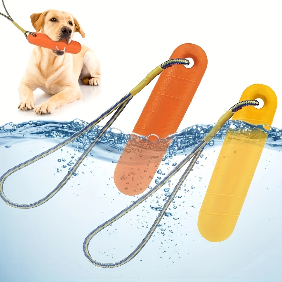 

Durable Floating Dog Toy With Nylon Rope - Interactive Chew Stick For Training & Outdoor Play, Non-toxic, Suitable For All Breeds Dog Rope Toy Durable Dog Toys For Aggressive Chewers