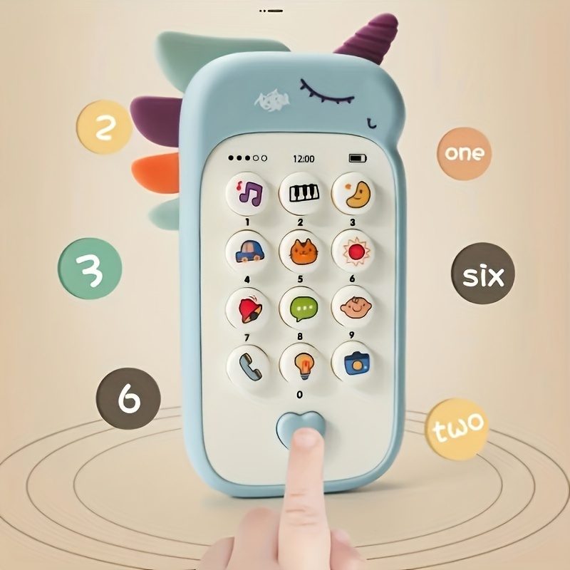 Con Vibrazione Telefono Inglese Per Bambini Nuovo Prodotto Educativo  Divertente Giocattoli Per Bambini - Temu Italy