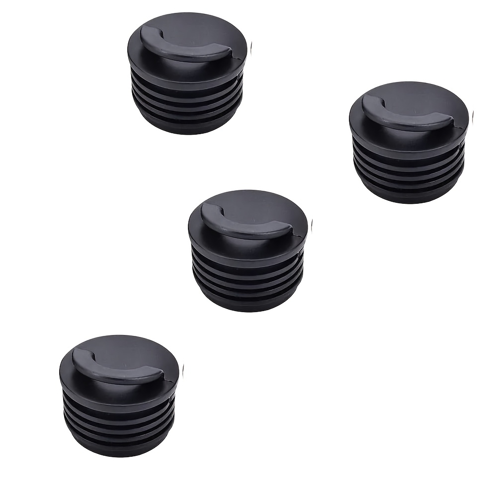 Push-Type Drain Plug with Pull-Tab Design for Kayaks and Boats