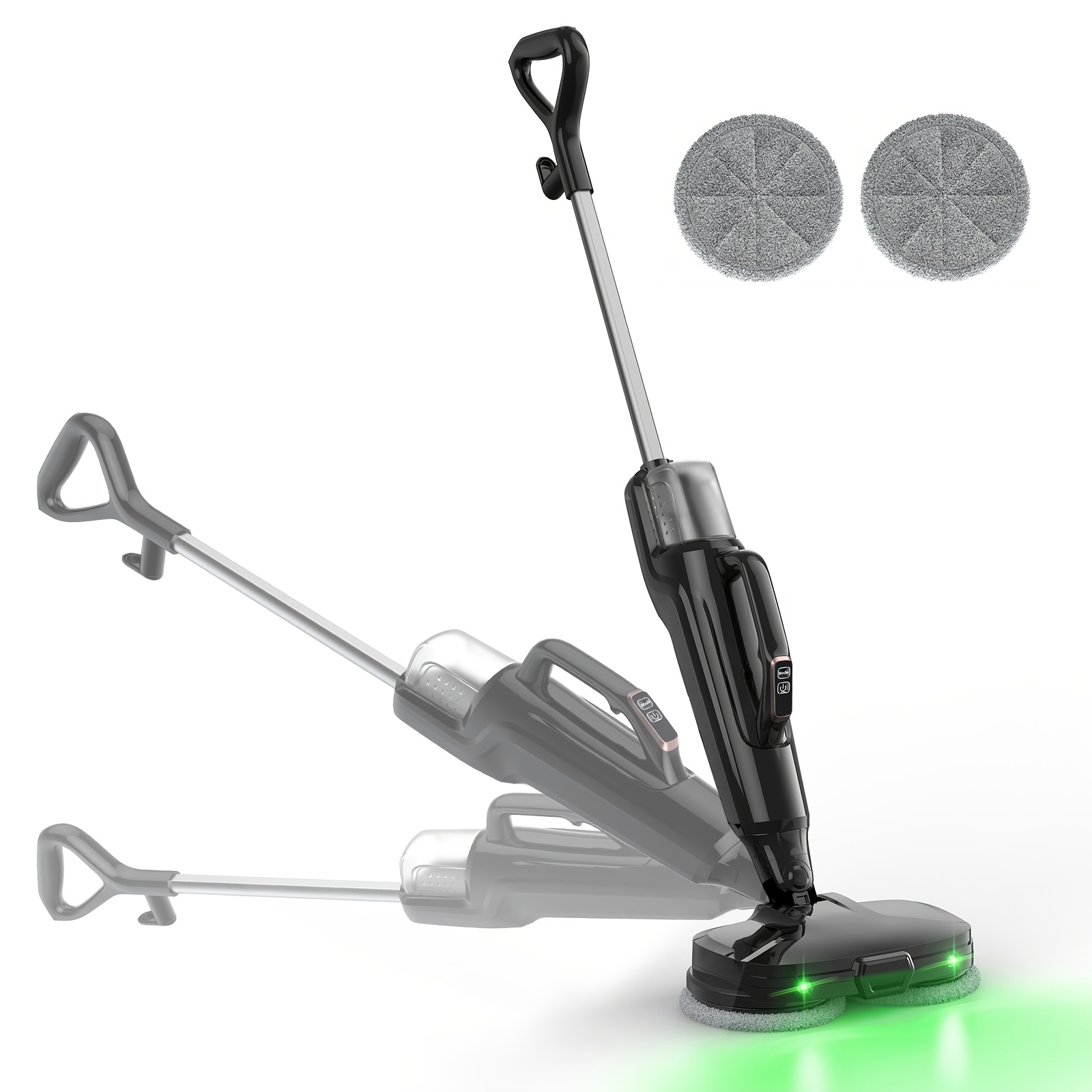 Image of Lubluelu 6-in-1 Steam Mop And Handheld Steam Cleaner, 1380w Electric Floor Steamer With 6 Additions, Fast 15s Heat-up, Compact Detachable Storage, For Hardwood/tile/laminate Carpet Cleaning