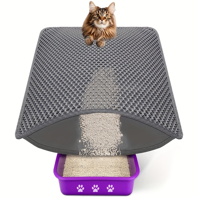 Litter Mat Fancy Kitty Litter Box Kitty Litter Extra Large Cat Litter Mat 