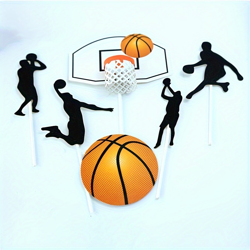 set basketball birthday party decorations hoop goal Temu Canada - Main Image