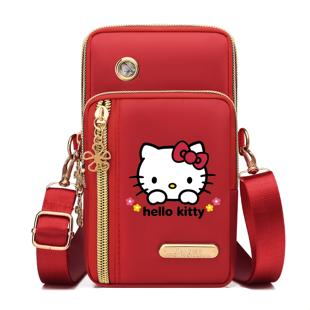 2026 new     fashion shoulder bag casual crossbody phone bag with metal flower shaped zipper suitable for daily commuting and casual outfits