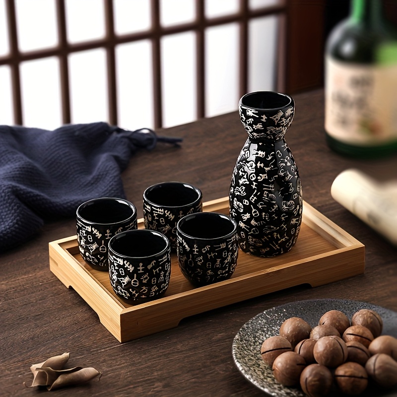 食器  SELANGOR Shuraku Sake Set Amazon.co.jp: Royal Selangor Hand Finished Shuraku