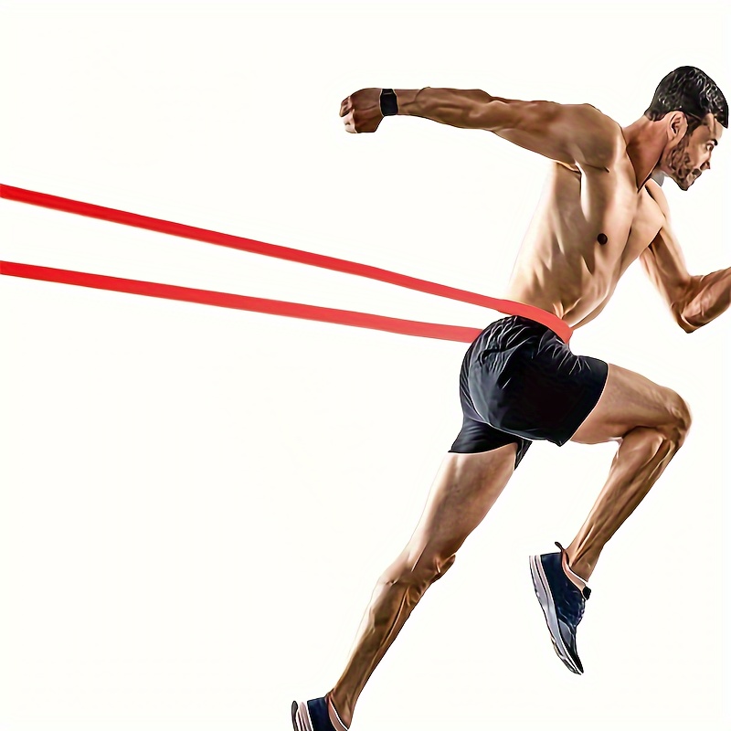 1pc Strength Training Resistance Band, Weighted Exercise Band for Sports, Yoga, and Stretching - Ideal Gift for Christmas and Valentine's Day