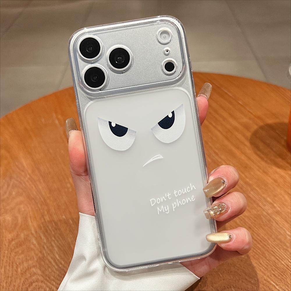 TEMU para Teléfono - Diseño con de Ojo de , Ultra Delgada, Vista Grande Instantánea, , Duradera, Anti-Suciedad y Anti-Huellas, Regalo de Negocios,