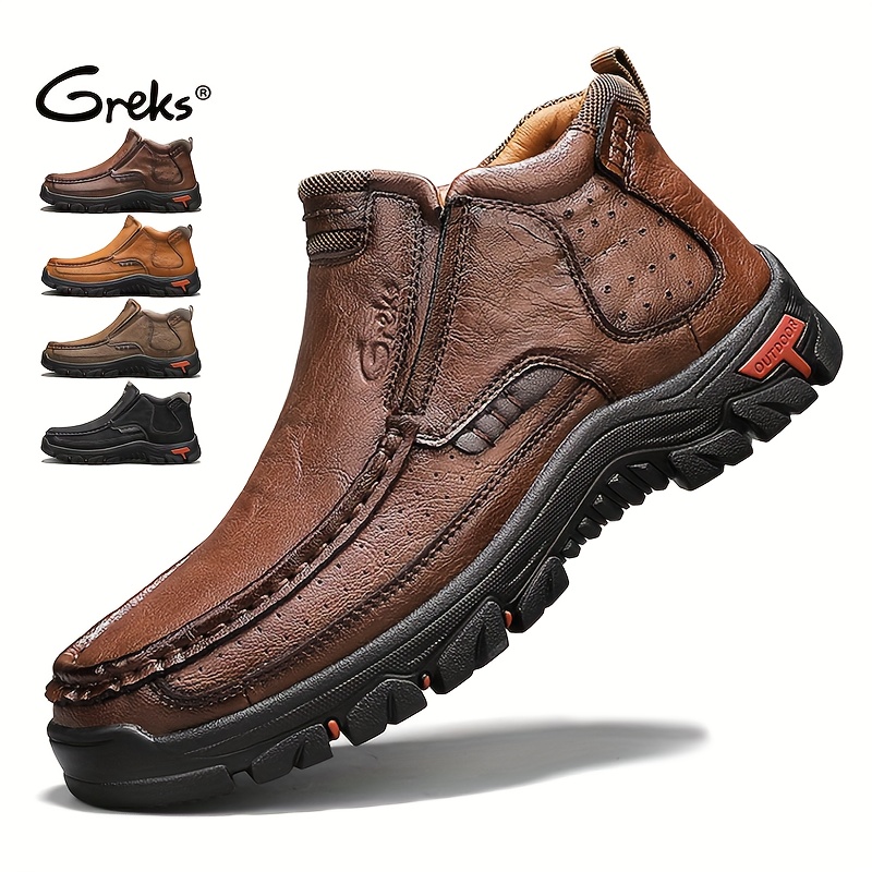 slip on boots for men sold on Temu United States