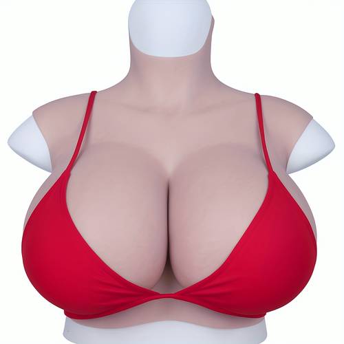 silicone chest plate chest cross dressing c g cup 3 color top