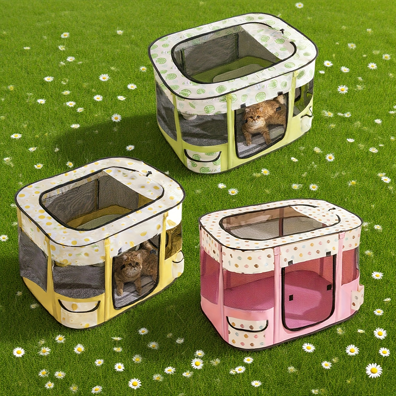 foldable cat and dog cage fence   bed pet supplies tent cat delivery room puppy and kitten delivery room Product details 0