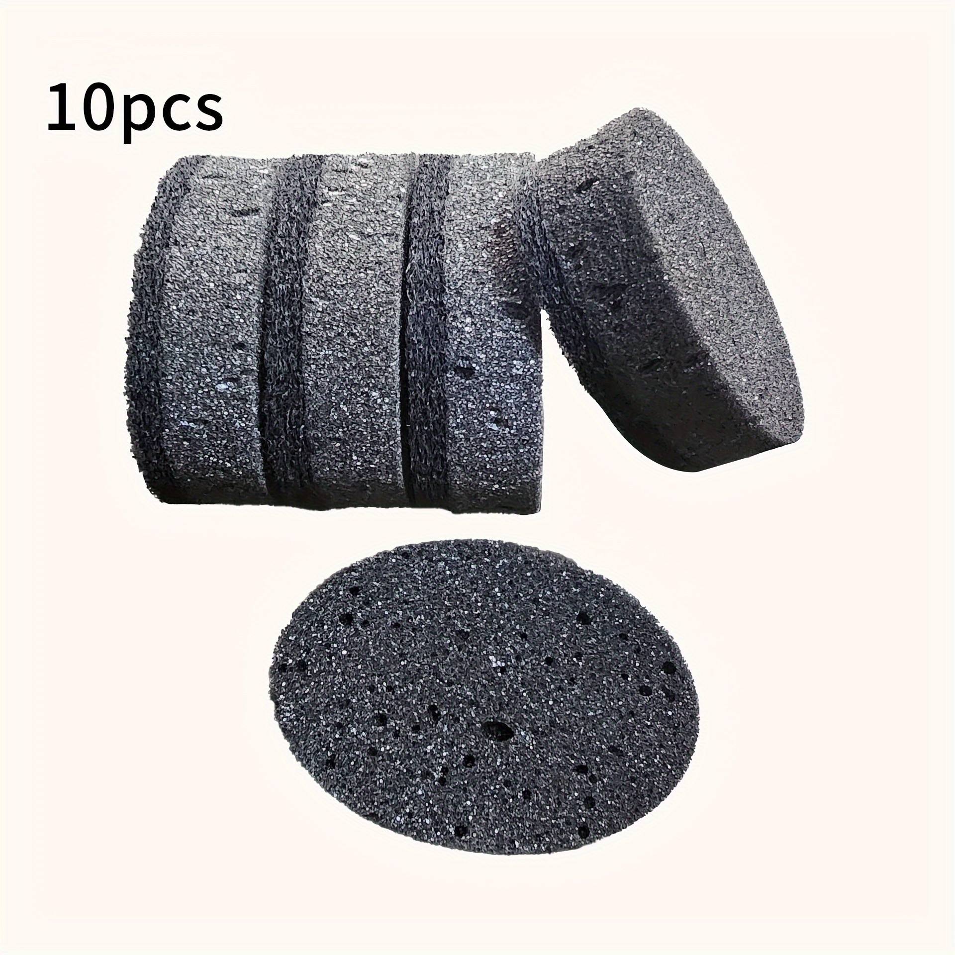 10pcs multi purpose polyurethane sponges non stick   scouring pads for kitchen bathroom living room wall toilet cleaning details 5