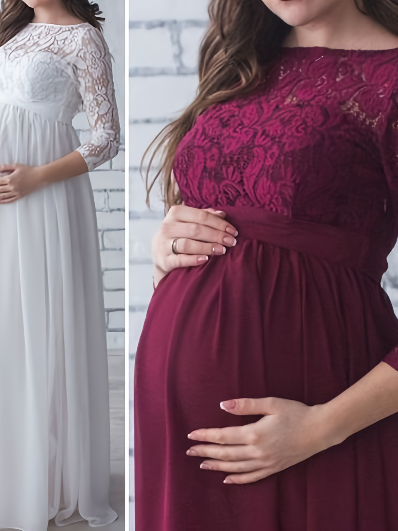 princess polly baby blue dress Burgundy Maternity Dresses main image 0