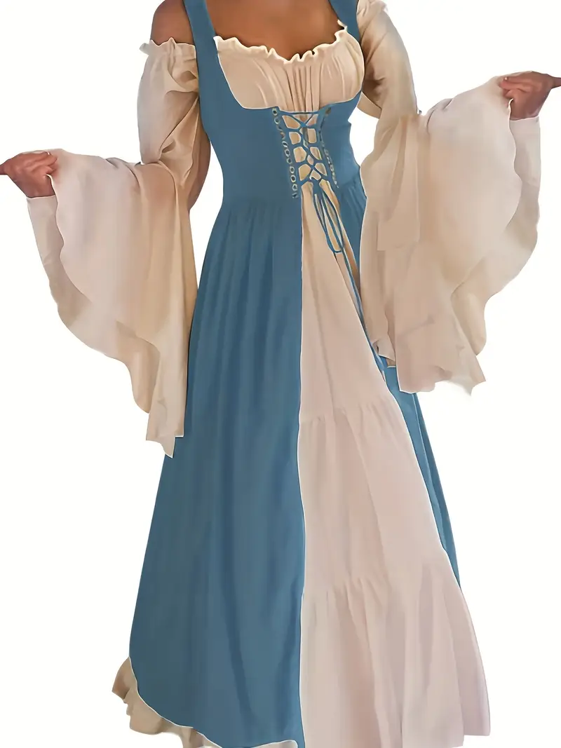 womens medieval renaissance costume role playing dress temu - Temu womens medieval renaissance costume role playing dress temu - Temu