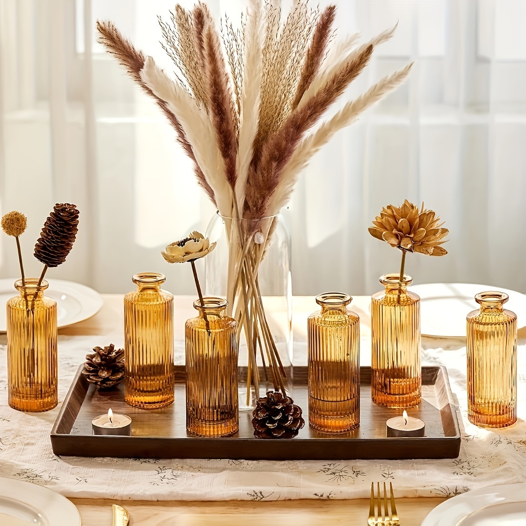 Flor Secas Y Adornos De Jarrón Blanco,planta Floreciendo,decoración