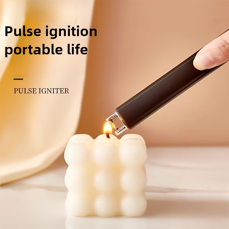 rechargeable lighter windproof electronic lighter     charging   gun suitable for candle lighting barbecue camping and home use   christmas and new year celebrations Product details 1