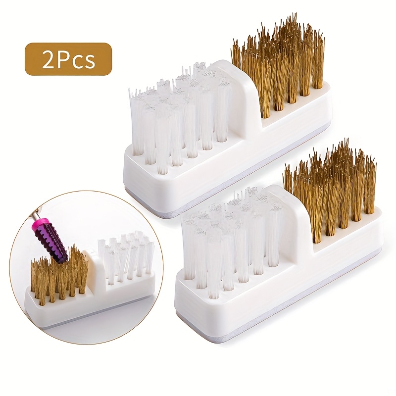 Self-adhesive Nail Grinding Head Cleaning Brush Nail Drill Bits Deep Cleaning Tool Electric Nail Drill Machine Polishing Head Cleaning Brush Manicure Tool