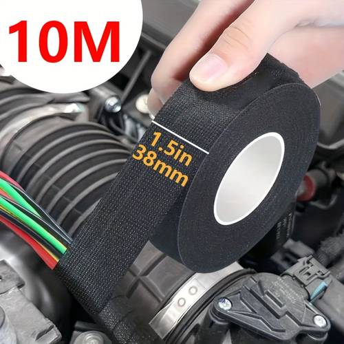 high temperature flannel electrical tape 38mm x 10m heat for automotive wiring reduction wire protection fireproof abrasion self
