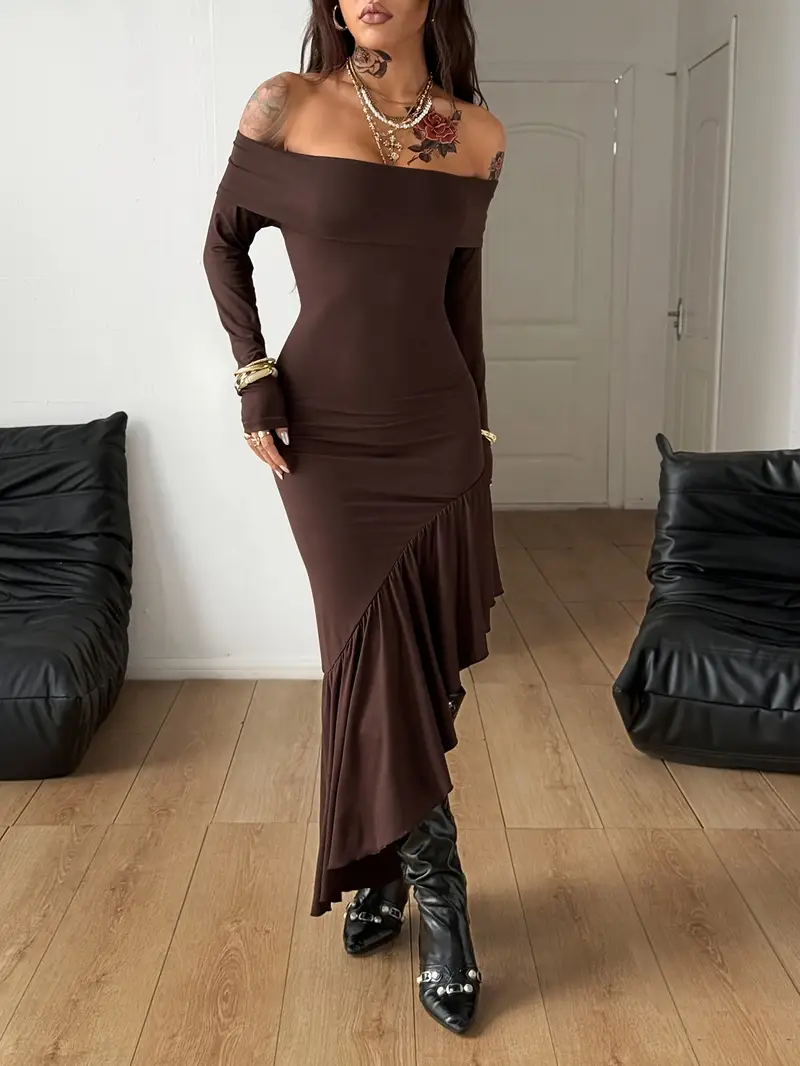 brown y2k dress Vintage Y2K EXPRESS brown Pink Club Dress Metallic Strappy Iconic 90s 00s 7/8