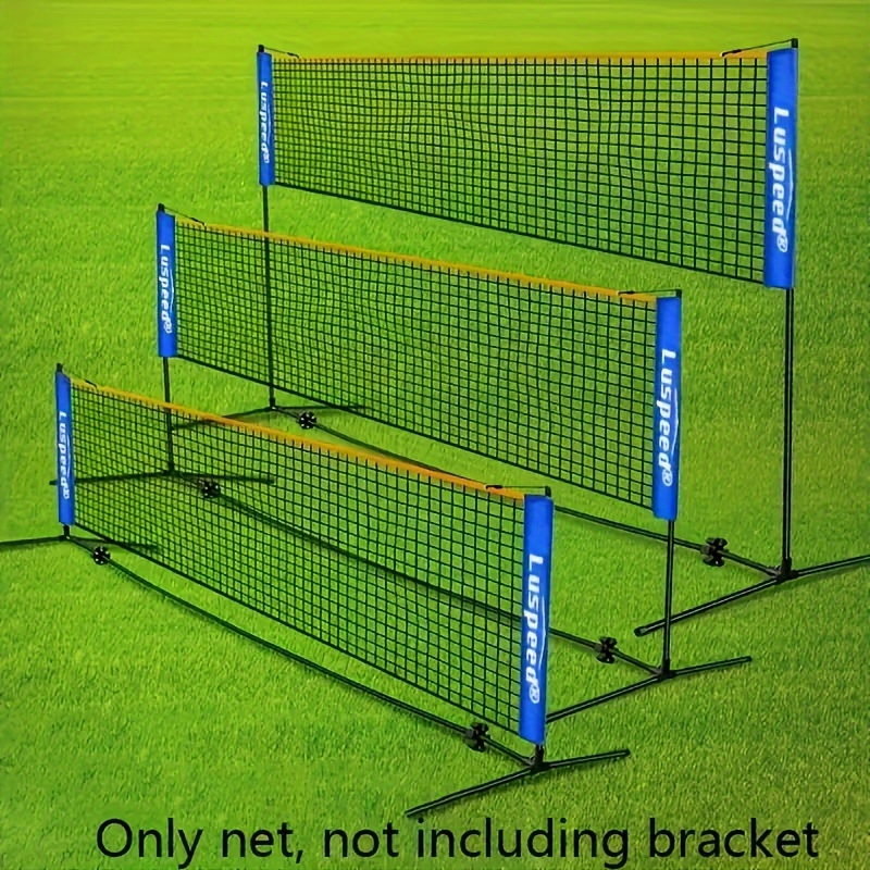 

1pc Portable Folding Standard Badminton Nets, Indoor Outdoor Sports Net For Training Without Bracket-suitable For Festival Celebration