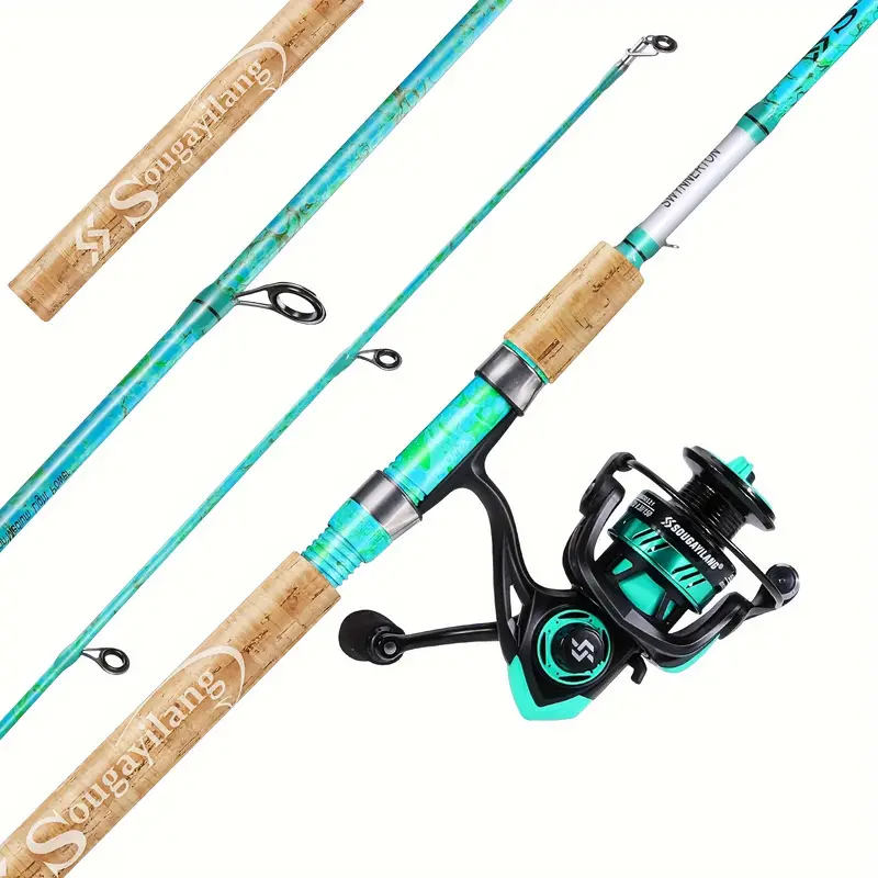 Telescopic Fishing Piece Fishing Rod And Reel Sougayilang Spinning Fishing Rod Combo, 2-Piece 5-Foot Telescopic Fishing Piece Fishing Rod And Reel Sougayilang Spinning Fishing Rod Combo, 2-Piece 5-Foot
