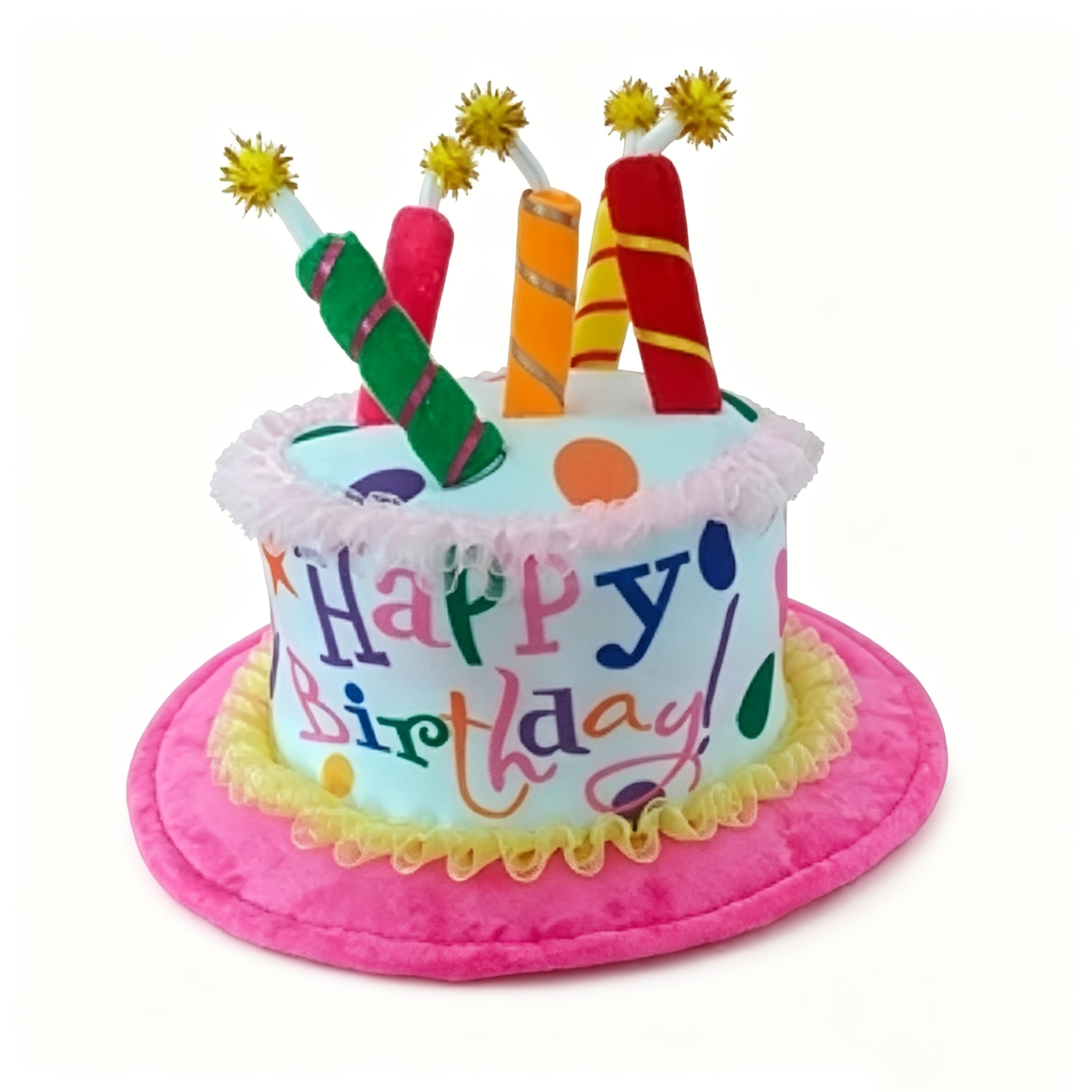 TEMU Birthday Cake Hat Performance Party Hat Happy Birthday Hat Adult Birthday Hat Birthday Hat Korean Cute Birthday Party Decoration Supplies Adult